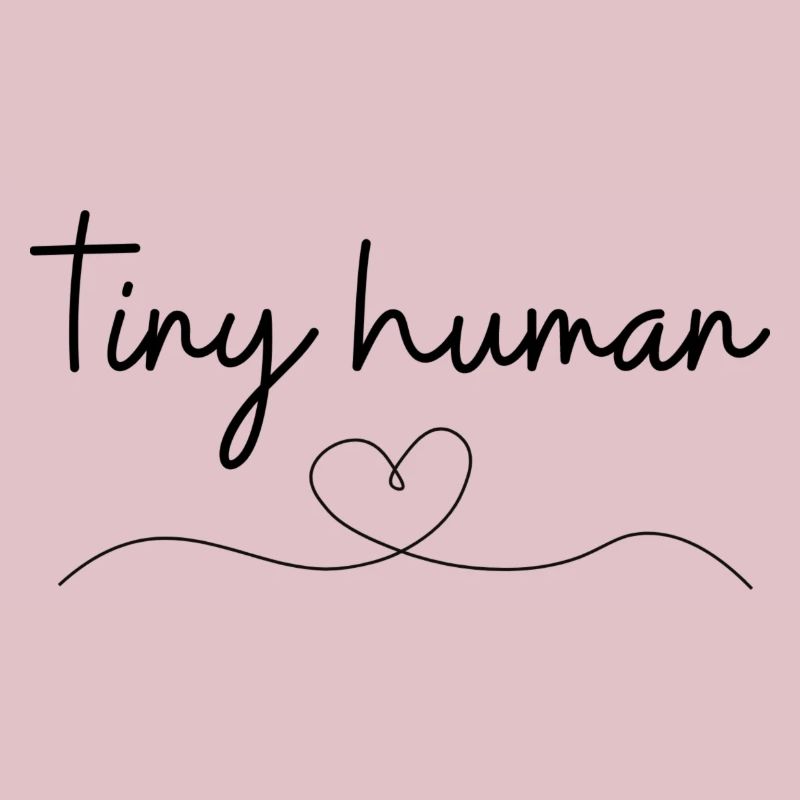 Gift for birth "tiny human"
