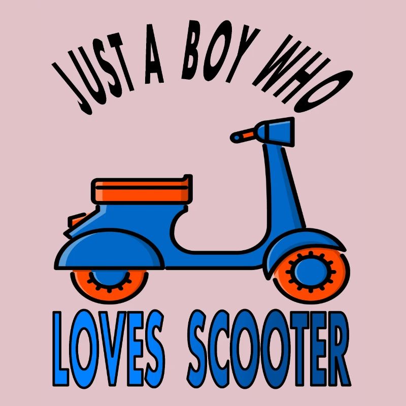 Rollerfahrer Rollerfahren Roller Scooter Geschenk