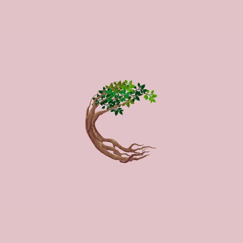 Round Tree Circular World Tree
