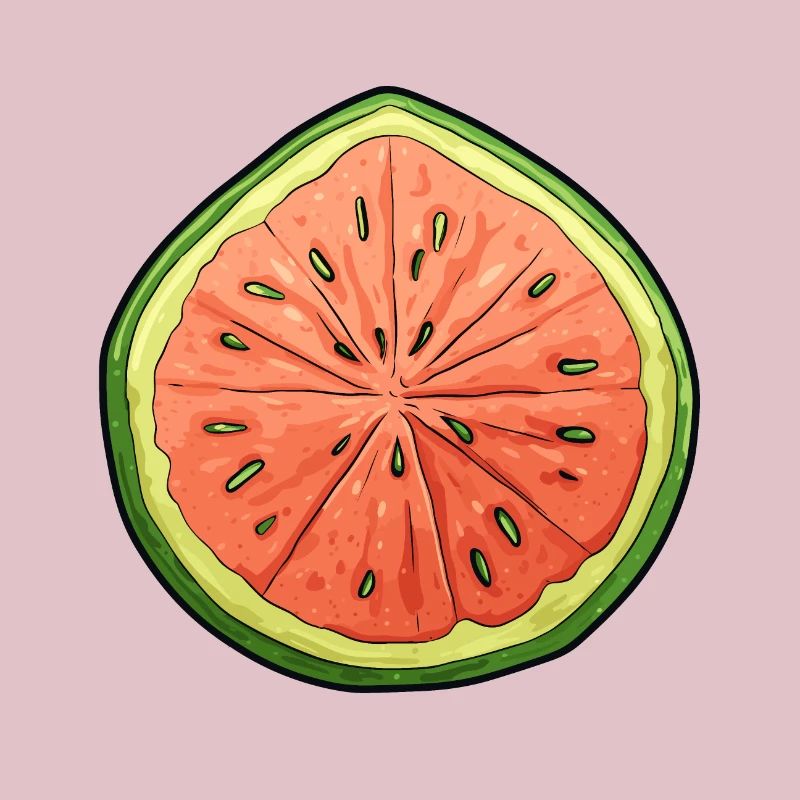 Tranche de melon - de vie