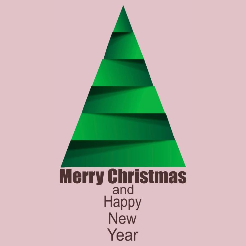 Moderner Weihnachtsbaum Modern Christmas Tree