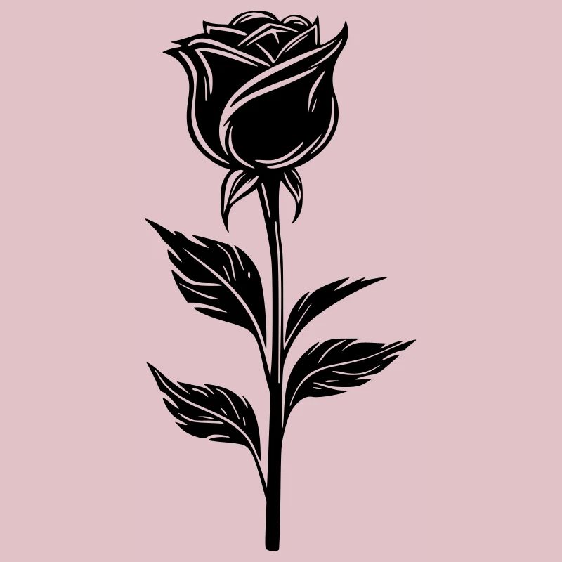 Conception simple de la rose