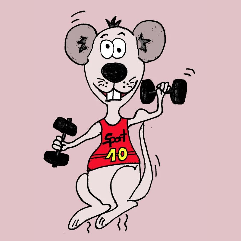 mouse and free weights