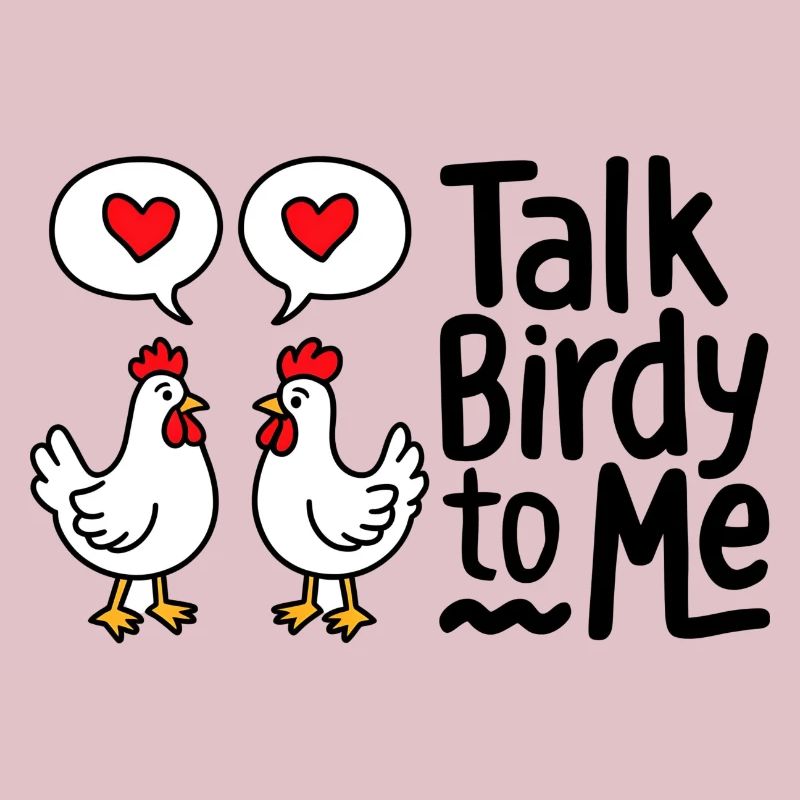 Speak Birdish with Me Chicks Chickens Love