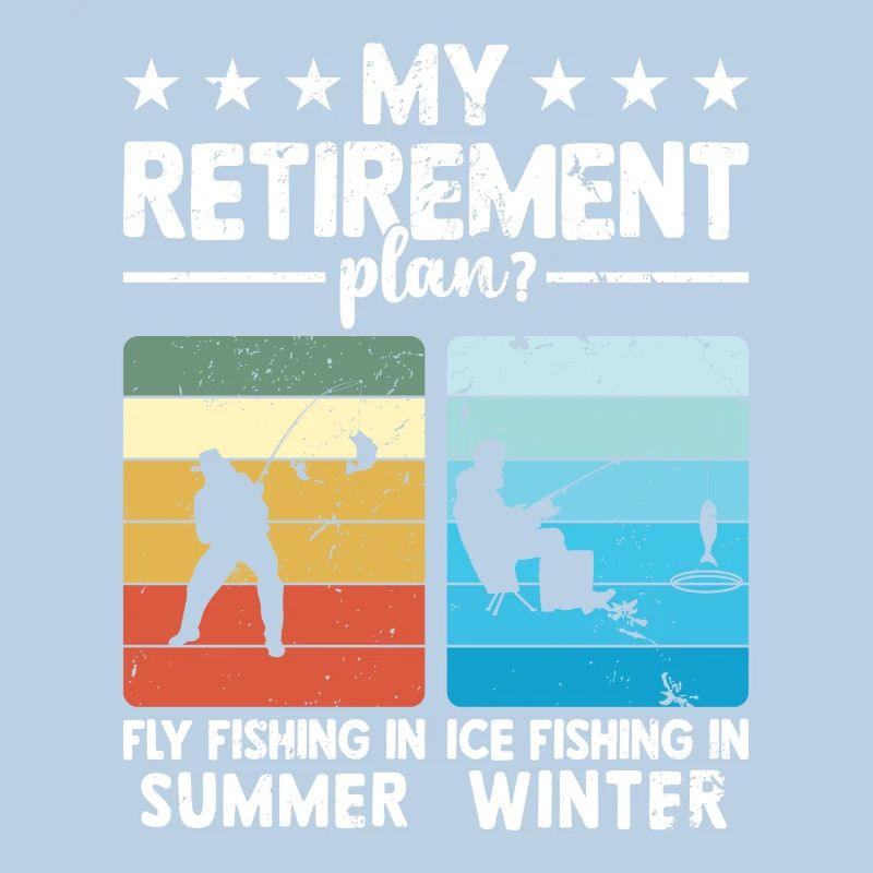 Pensionsplan Fliegenfischerei -Eisfischen