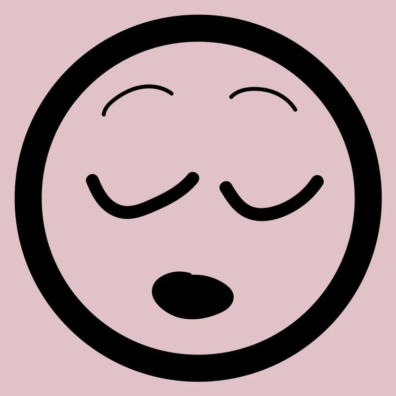 Smiley Müde Witzig Geschenk Geschenkidee