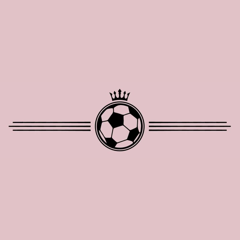 soccer crest crown stroke