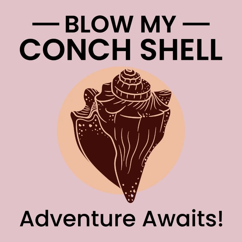 Conch Seashells Collector Beachcomber Sea Shell