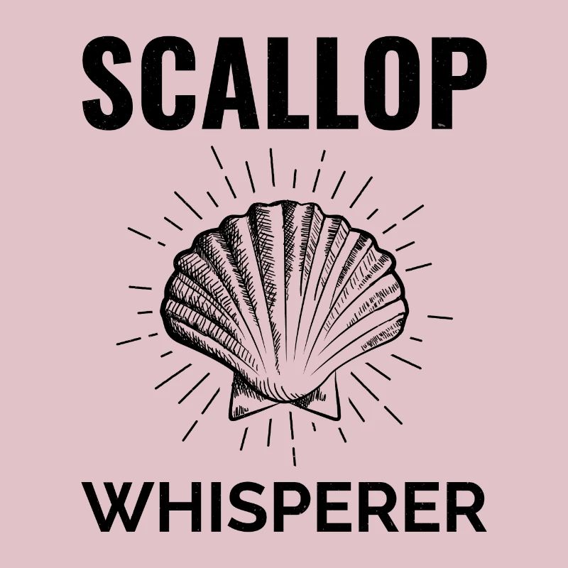 Scallop Seashells Collector Beachcomber Shellfish