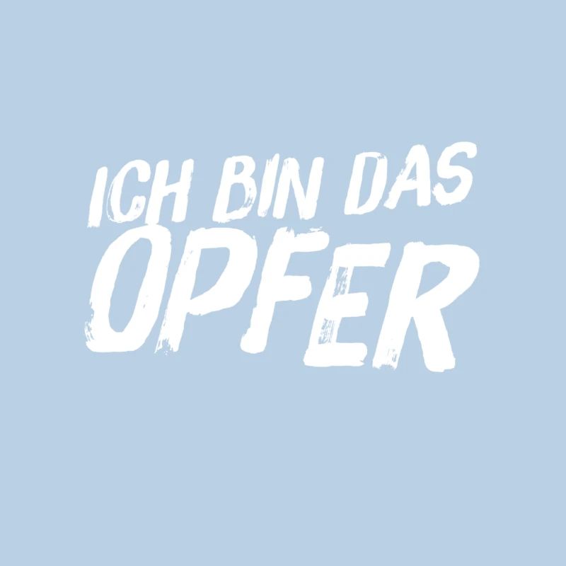 vor dir steht ein Opfer