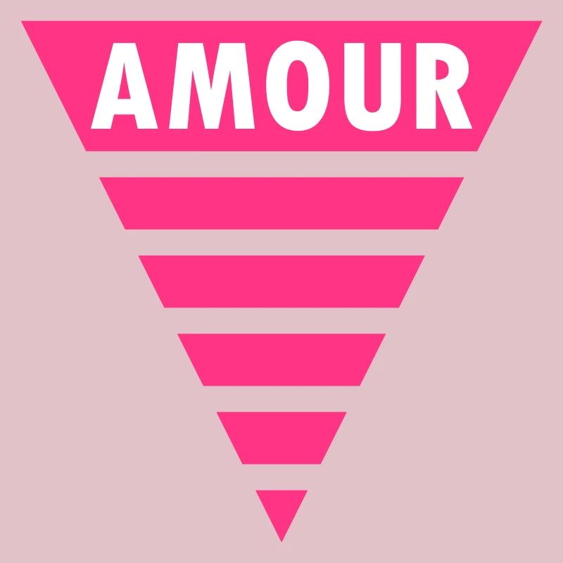 Amour dans le triangle (triangle divisé)
