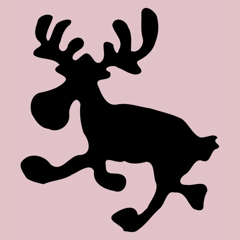 springender Elch