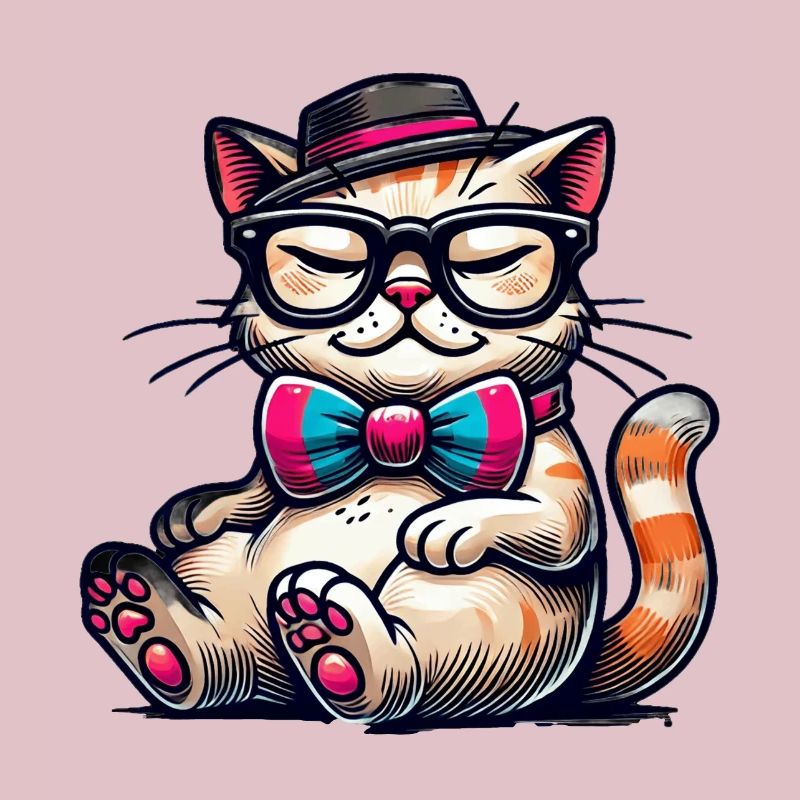 chat élégant