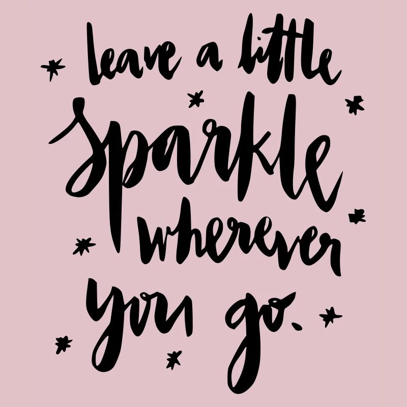Leave a lil Sparkle: D