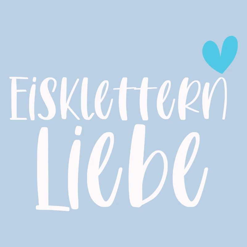 Klettern Eisklettern Liebe Eispickel Geschenk