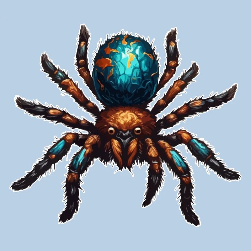 Spider / Web / Pet / Reptile / Eight-legged