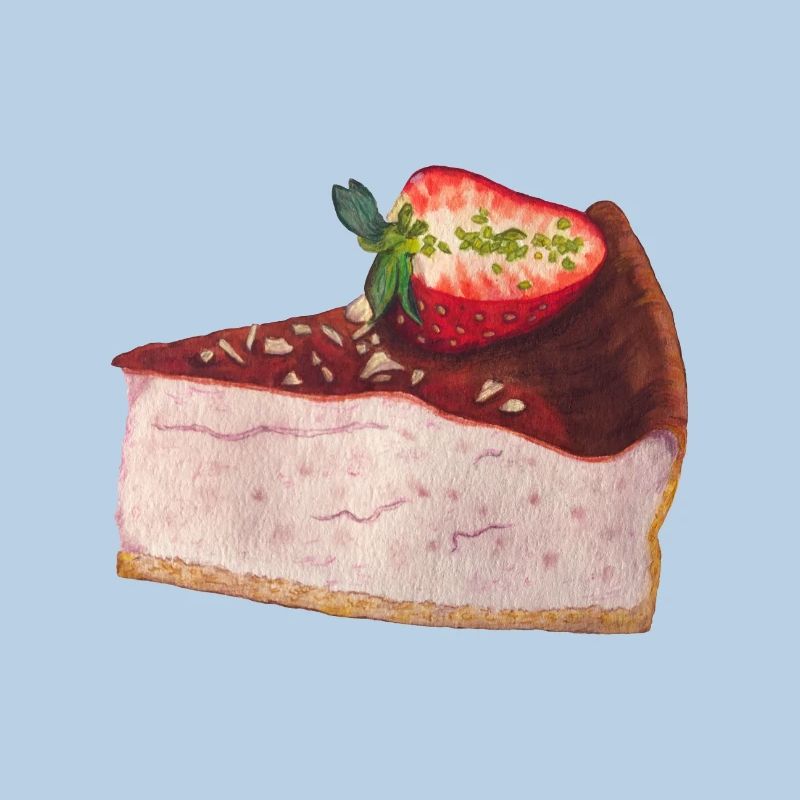 Erdbeerkuchen Käsekuchen