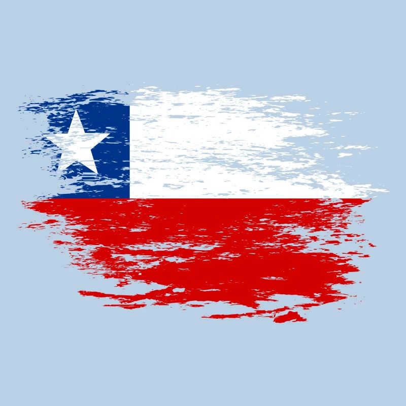 Drapeau chilien utilisé