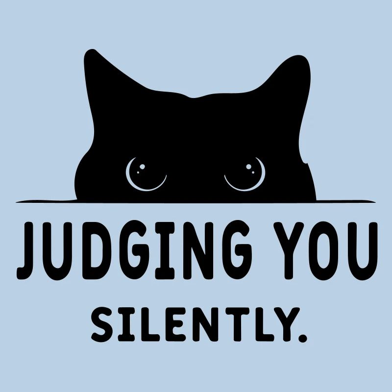 judging you silently