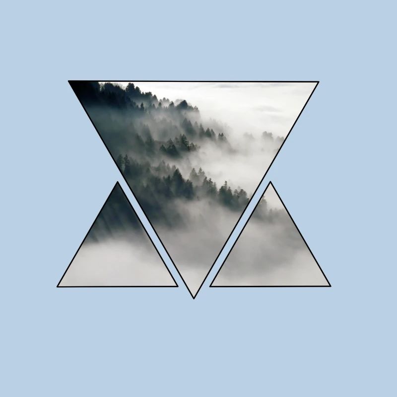 Triangle Brouillard et Forêt