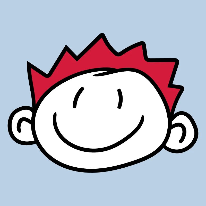gesicht kopf kind gemalt kritzel comic cartoon jun