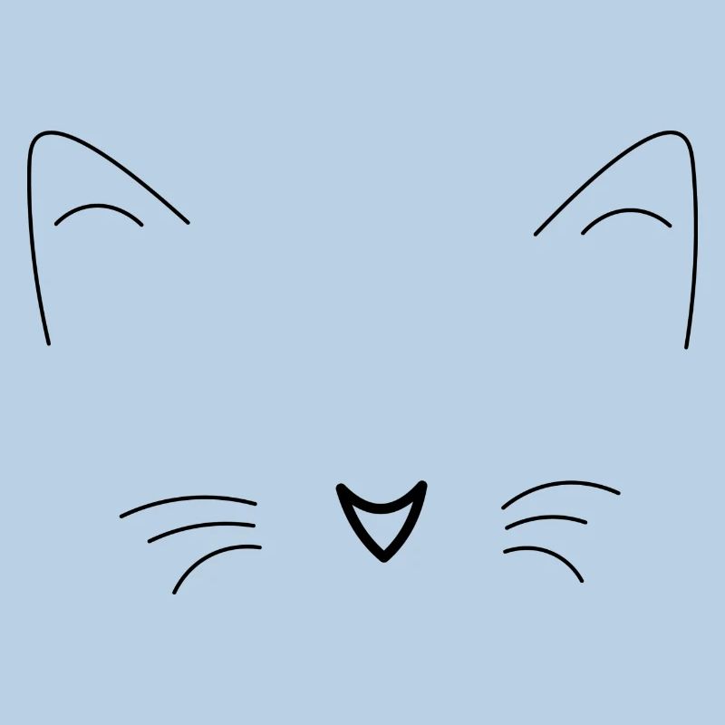 Visage de chat