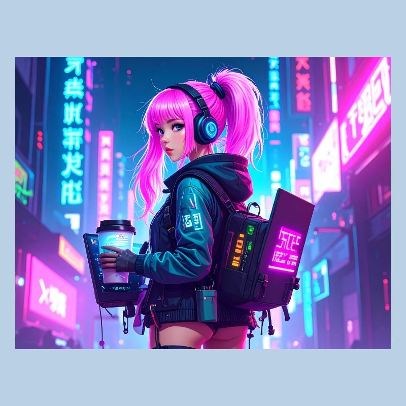 Cyber DJ Coder – Beats, Bytes & Blinks