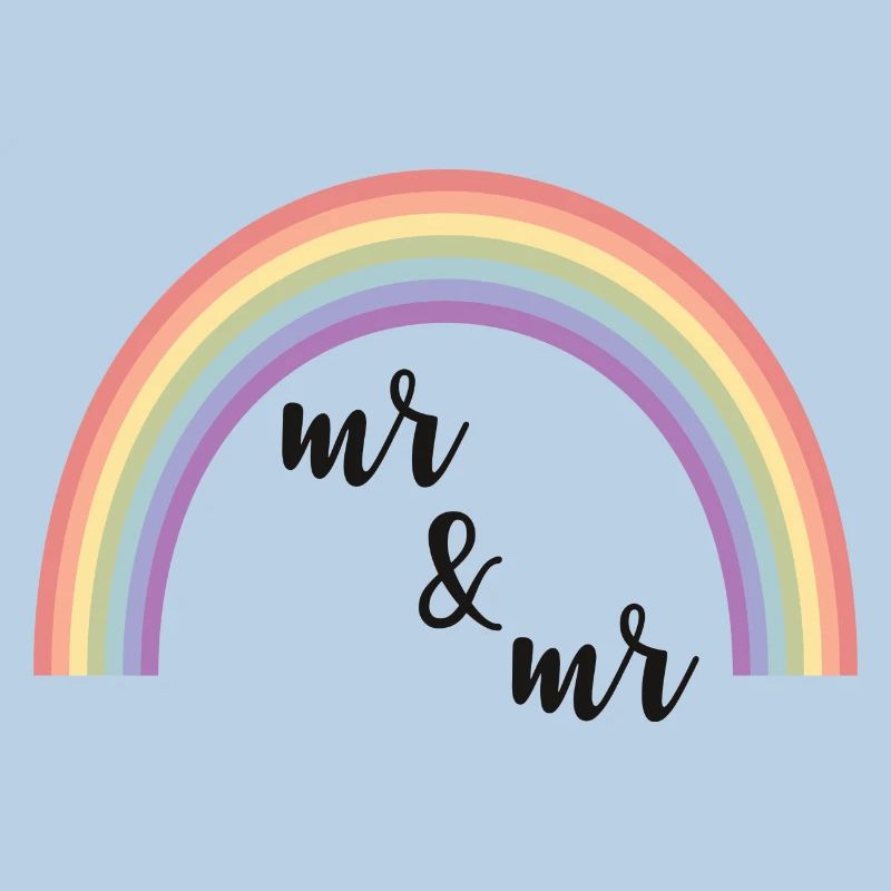 Mr and Mr Regenbogen Geschenk