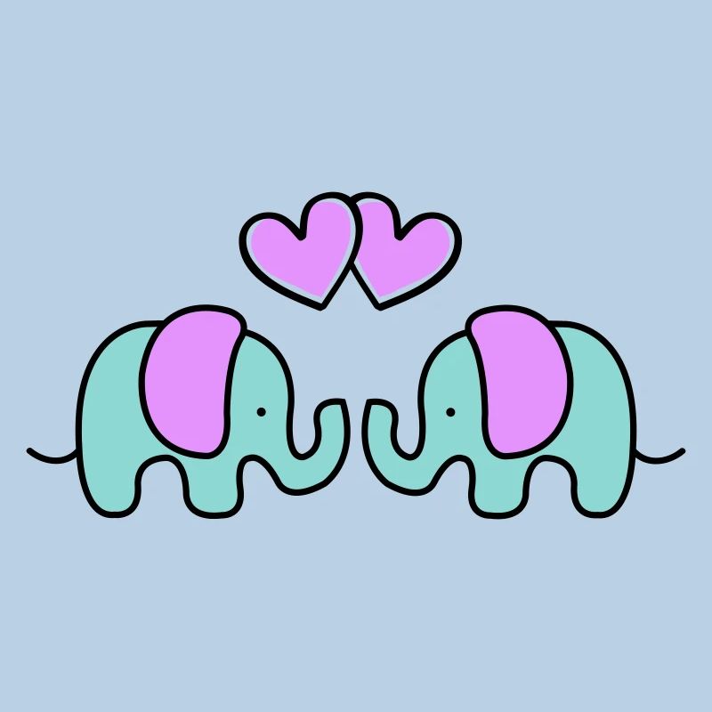 Bébés éléphants