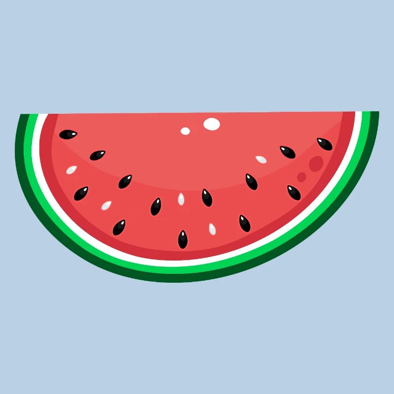 Tranche de design de pastèque