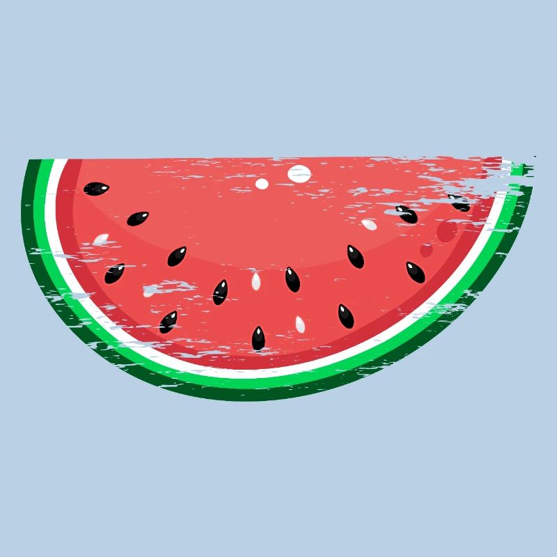 Tranche de conception de pastèque utilisée