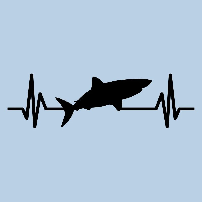Battement de cœur de requin Aileron de requin