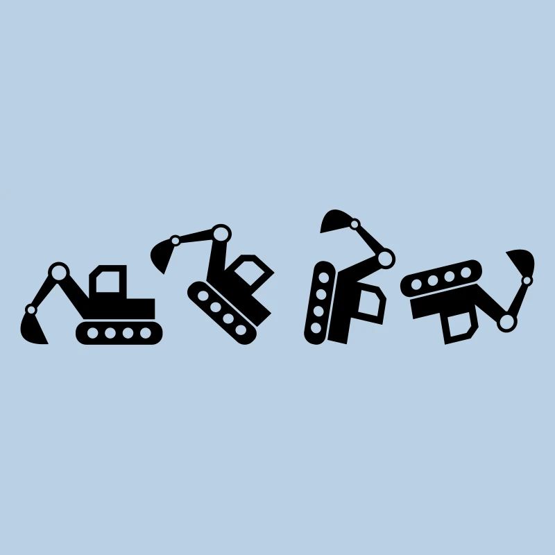 Excavator excavator operator dredging construction worker gift