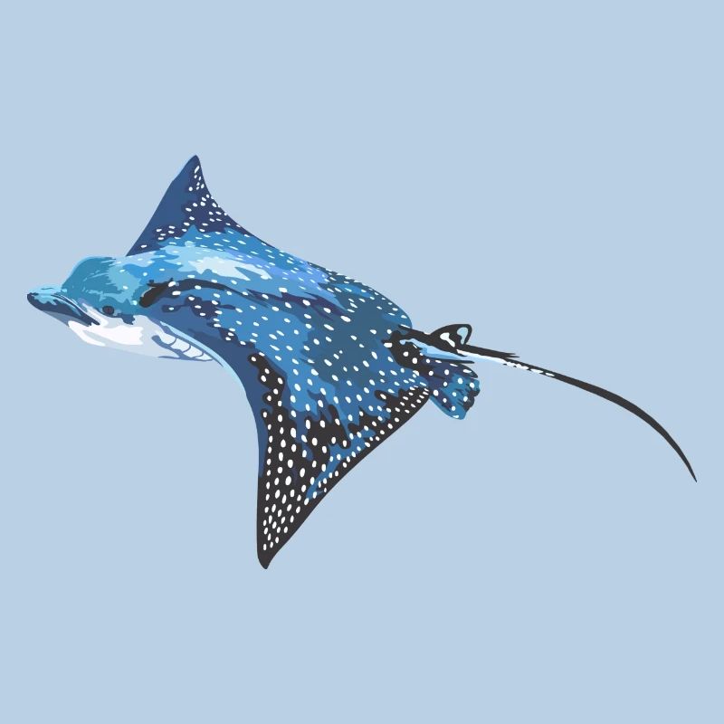 Rays, eagle rays, fish, sea creatures