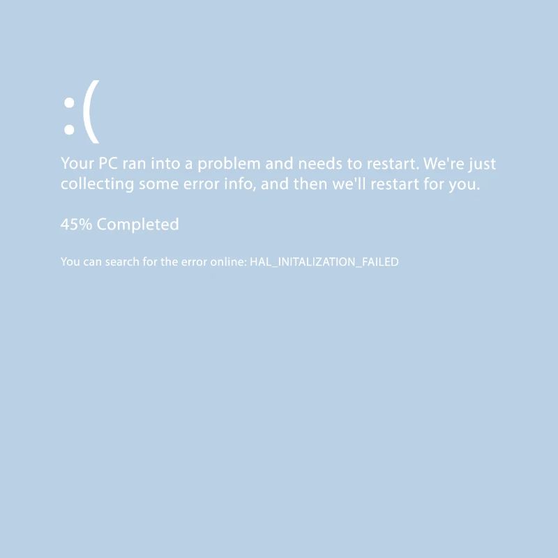 Programmation Error Bluescreen Gaming Cadeau