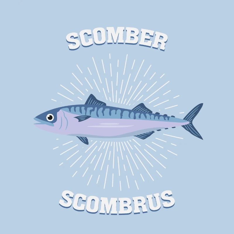Scomber scombrus Mackerel Gift Saltwater Fish