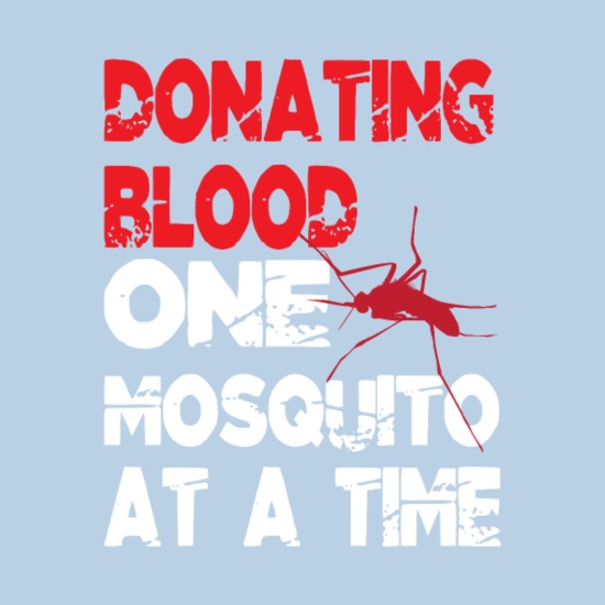 Blood donation mosquito Funny pun gift' Baby Bib | Spreadshirt