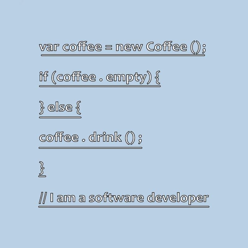 Coffee Developer Computer Scientist Code Gift