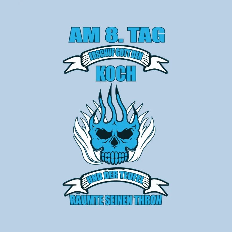 God Created The Chef Kitchen Cooking Stove Gift