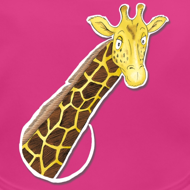 the looking giraffe