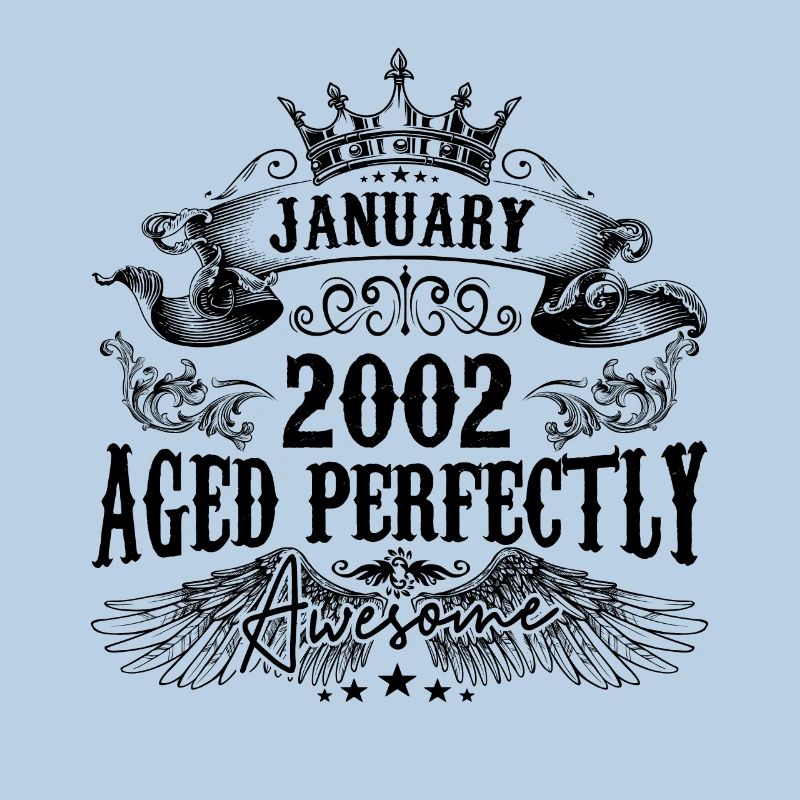 2002| Januar Aged Perfectly 2002 Geburtstagsgeschenk