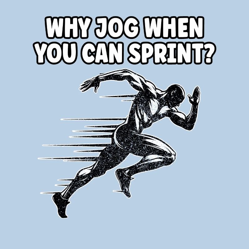 Bahnläufer Sprinter Sprint 100m Sprinter