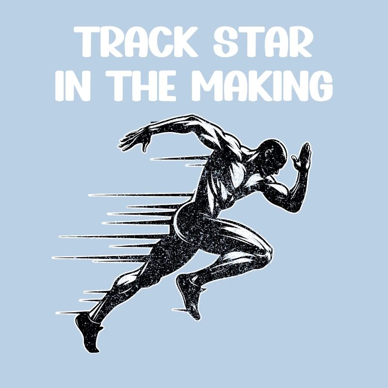 Bahnläufer Sprinter Sprint 100m Sprinter