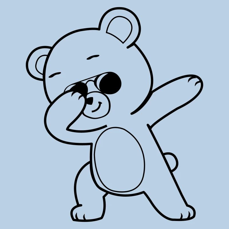 dabbing bär cool