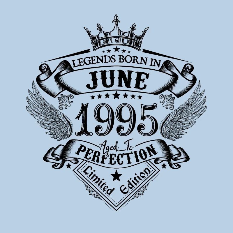 Geburtstag Juni 1995 Juni Jubiläum 1995