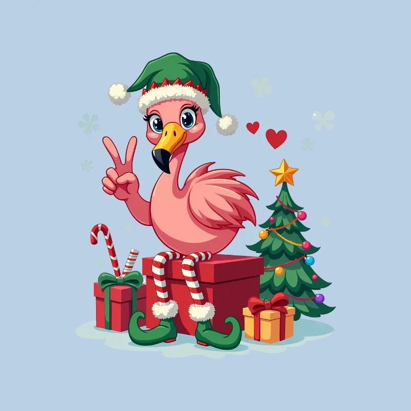 Flamingo Elfe