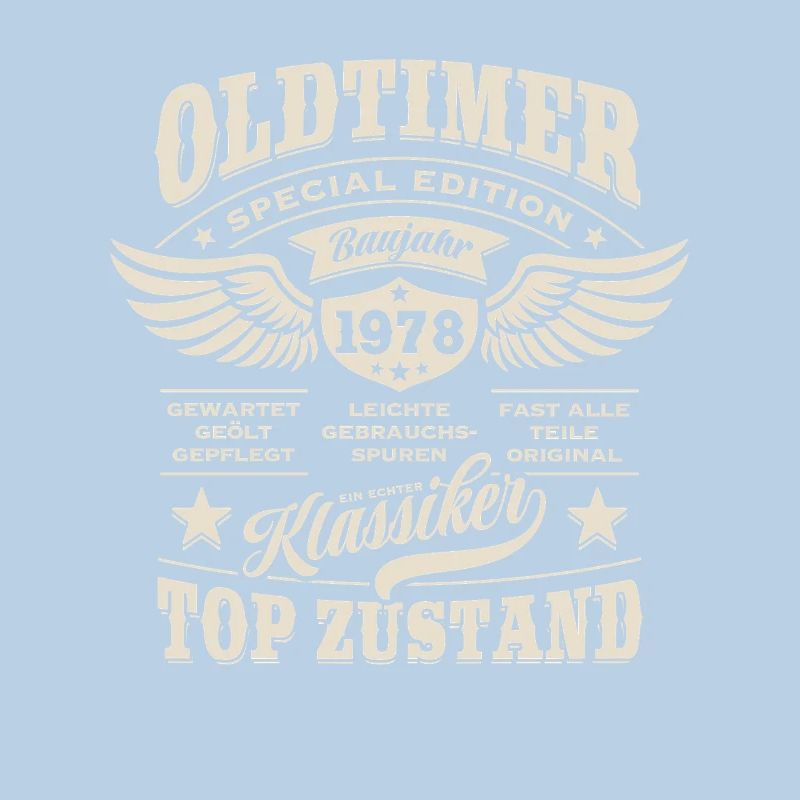 Oldtimer Baujahr 1978 - Geburtstag - Geschenk