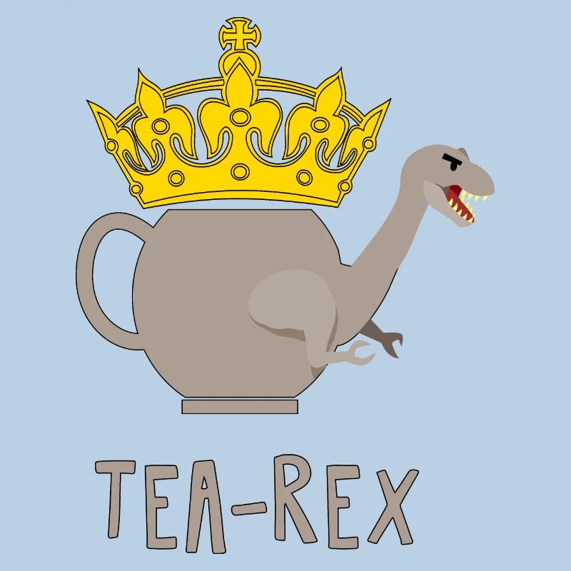 Tea-Rex - T-Rex jeu de mots bestial fun4m3