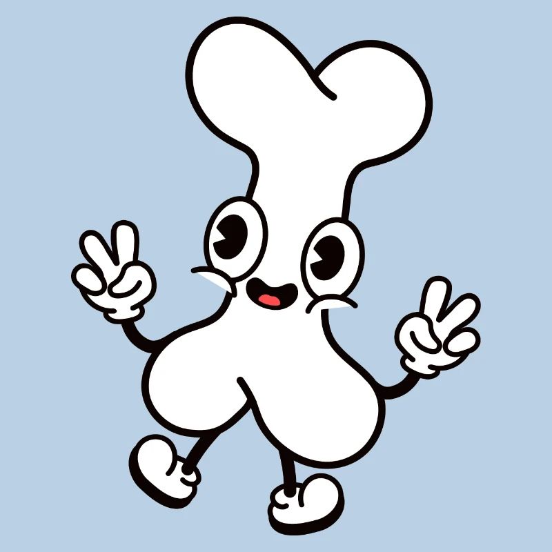 Knochen Comic Charakter