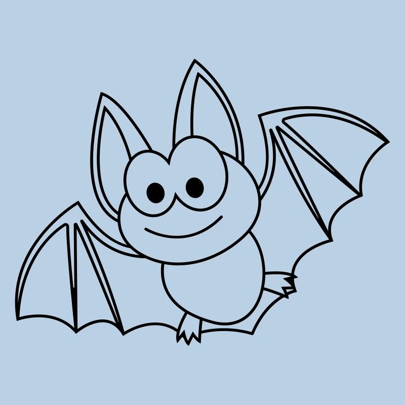 Fledermaus Comic Tier